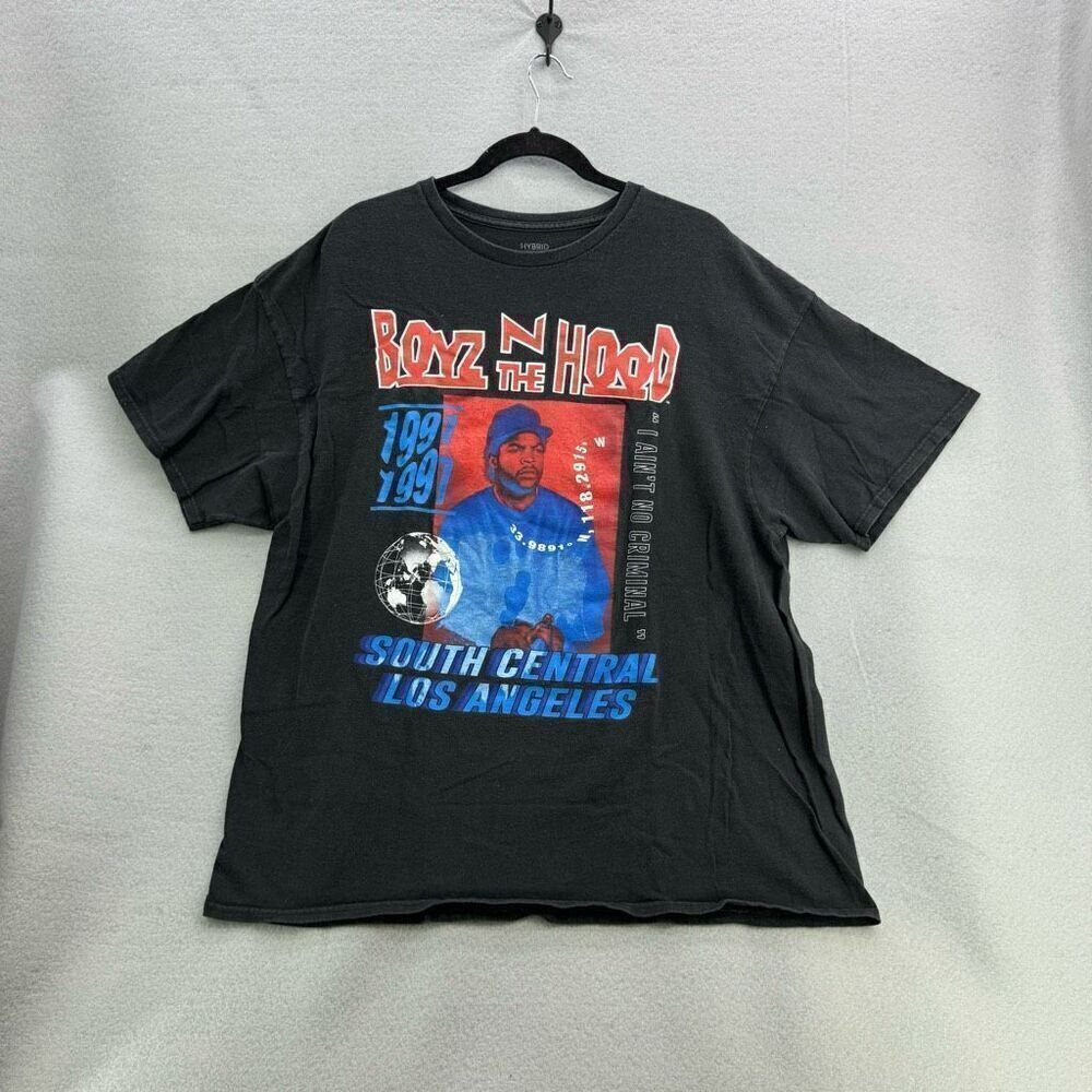 Boyz In The Hood Mens Black 1991 remake South Central Los Angeles Graphic T-Shir